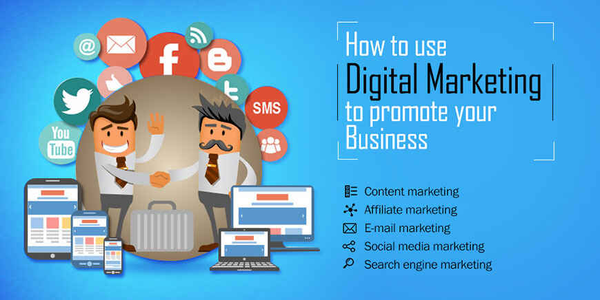 how to use digital marketing to pramote business